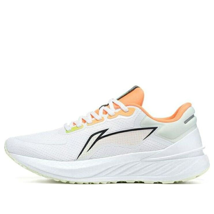 リーニン 白いこと 白いこと 橙 オレンジ色 緑 緑であること 2.0 \u0027WHITE ORANGE\u0027 スニーカー メンズ LI-NING YUEYING ARHT001-1 / WHITE ORANGE GREEN