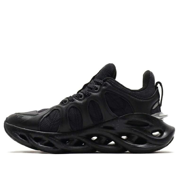 リーニン はやりっ児 黒いこと 黒いこと ニューヨーク州 \u0027BLACK\u0027 スニーカー レディース LI-NING (WMNS) ARC ACE NEW YORK FASHION WEEK 2019 ARHP308-1 / BLACK