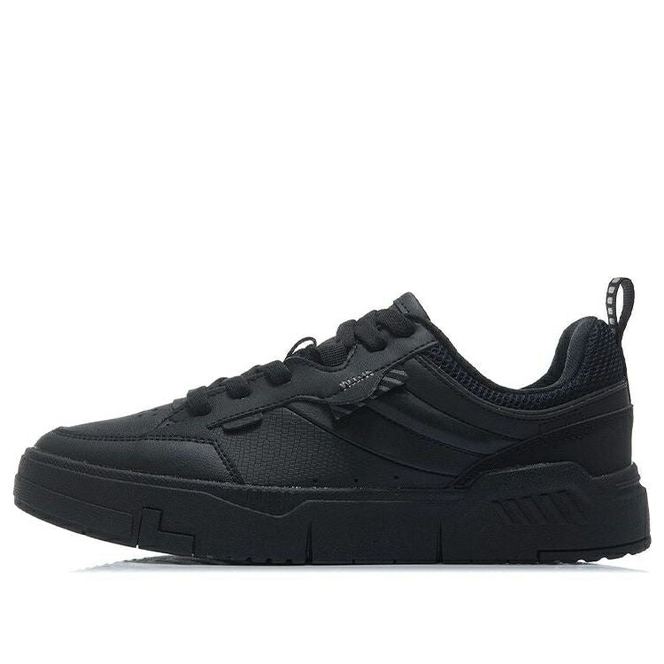 リーニン はやりっ子 黒いこと 黒いこと \u0027TRIPLE BLACK\u0027 スニーカー メンズ LI-NING ACE LOW AGCR235-3 / BLACK