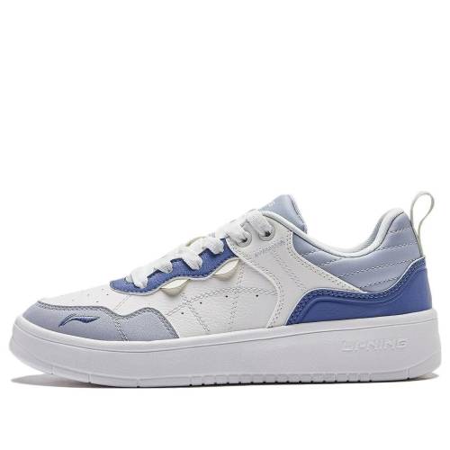 リーニン 薄墨色 薄墨色 白いこと 白いこと 青碧 青碧 \u0027WHITE BLUE\u0027 スニーカー レディース LI-NING (WMNS) XINGCHU GREY AGCT406-3 / WHITE GREY BLUE