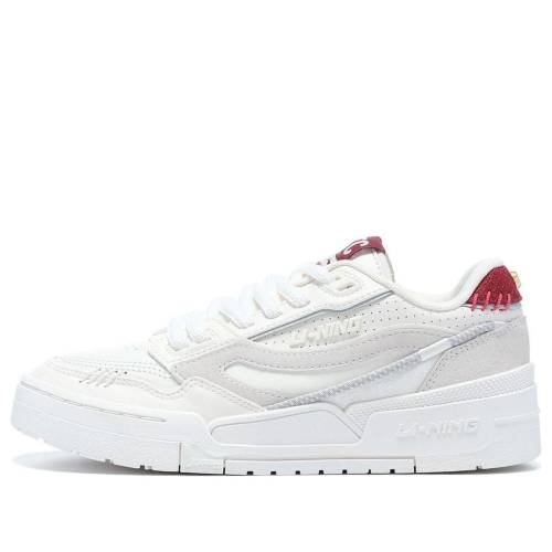 リーニン 白いこと 白いこと 薄墨色 薄墨色 赤 赤いこと \u0027WHITE GREY\u0027 スニーカー レディース LI-NING (WMNS) 001 BTC PRM AGCT004-3 / WHITE GREY RED
