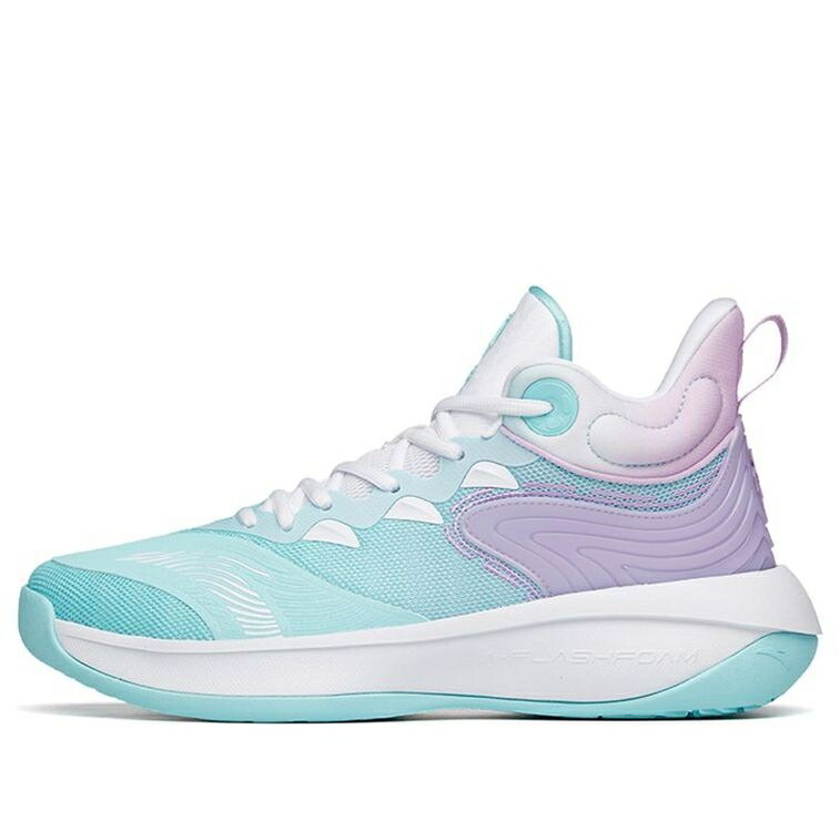 紫 パープル 青色 ブルー 白色 ホワイト 'BLUE WHITE' スニーカー メンズ ANTA TIGER ROAR PURPLE 112211601Q-6 / BLUE PURPLE WHITE