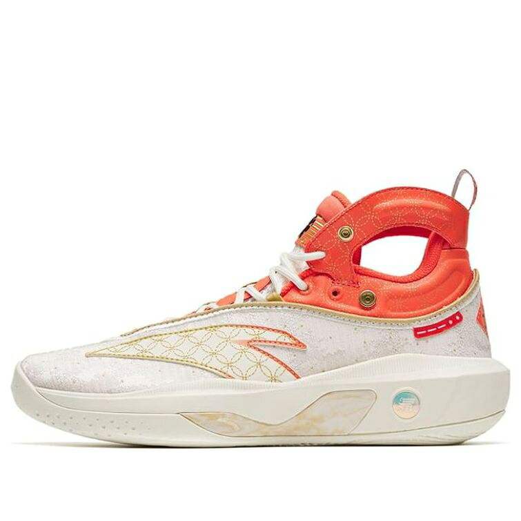 白いこと 白いこと 橙 オレンジ色 赤 赤いこと \u0027CNY ORANGE\u0027 スニーカー メンズ ANTA KLAY THOMPSON 8 WHITE 112311101-3 / WHITE ORANGE RED