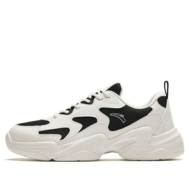 続きもの 白いこと 白いこと 黒いこと 黒いこと \u0027WHITE BLACK\u0027 スニーカー メンズ ANTA LIFE SERIES SNEAKERS 912348822-2 / WHITE BLACK