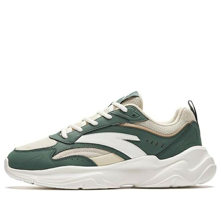 象牙色 緑 緑であること 白いこと 白いこと \u0027IVORY GREEN\u0027 スニーカー メンズ ANTA CHAO BAI GZ 112348812-3 / IVORY GREEN WHITE