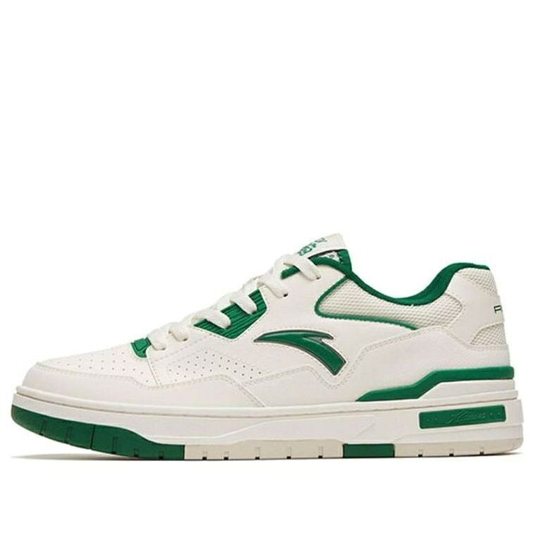 白いこと 白いこと 緑 緑であること 4.0 \u0027WHITE GREEN\u0027 スニーカー メンズ ANTA FLAME 112328081-5 / WHITE GREEN