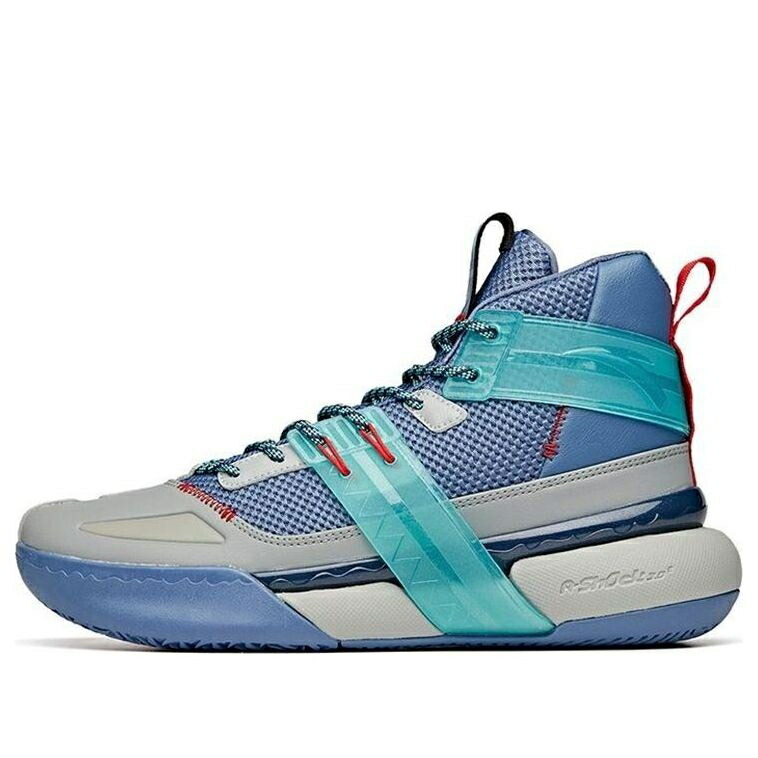 クイック 青み 青色 薄墨色 薄墨色 \u0027BLUE GREY\u0027 スニーカー メンズ ANTA QUICK BATTLE 4 TEAL 112041605-7 / BLUE TEAL GREY