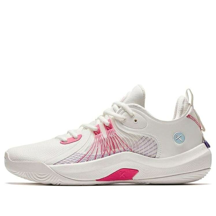 校庭 白いこと 白いこと サクラ色 \u0027WHITE PINK\u0027 スニーカー メンズ ANTA KLAY THOMPSON CAMPUS 112421607-1 / WHITE PINK