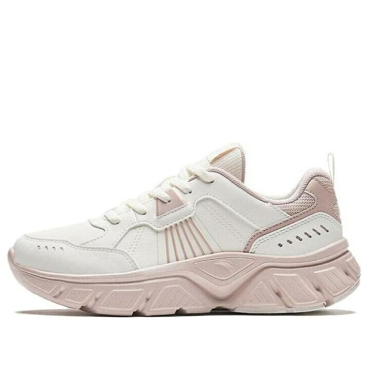 つづき物 白いこと 白いこと サクラ色 \u0027WHITE PINK\u0027 スニーカー レディース ANTA (WMNS) RUNNING SERIES SNEAKERS 922345571-7 / WHITE PINK