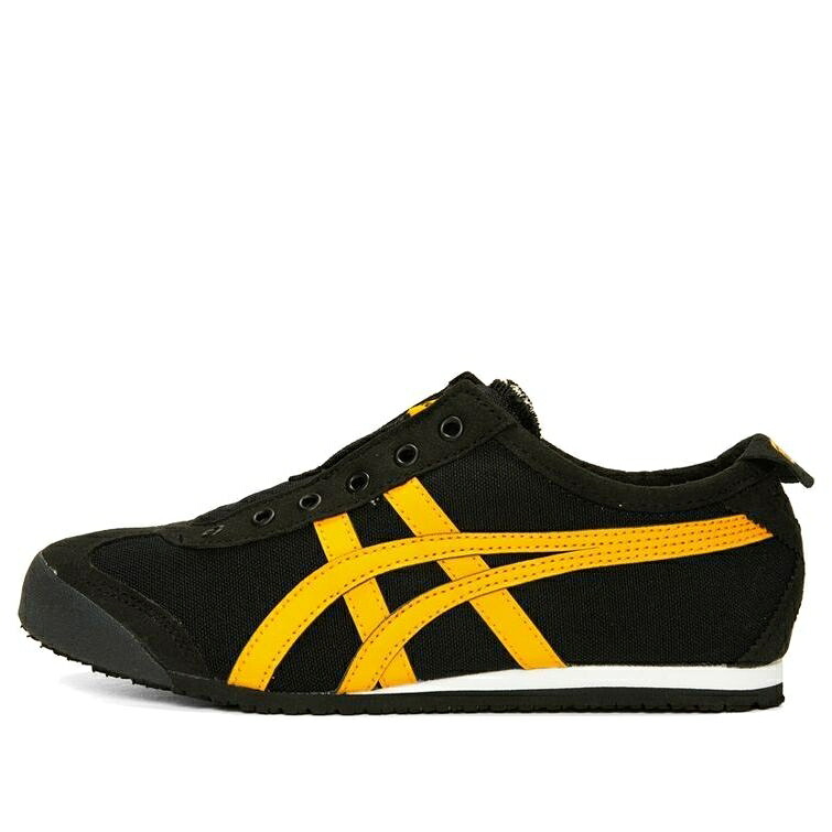 メキシコ合衆国 スリッポン 黒いこと 黒いこと 黄味がかった 黄色 オニツカタイガー \u0027BLACK YELLOW\u0027 スニーカー メンズ ONITSUKA TIGER ONITSUKA TIGER MEXICO 66 SLIP-ON 1183A360-001 / BLACK TIGER YELLOW