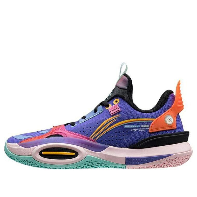 リーニン ウェイド シティ 紫 相撲取り草 \u0027VARIABLE\u0027 スニーカー メンズ LI-NING WADE ALL CITY 10 ABAS009-8 / NEON BLUISH VIOLET