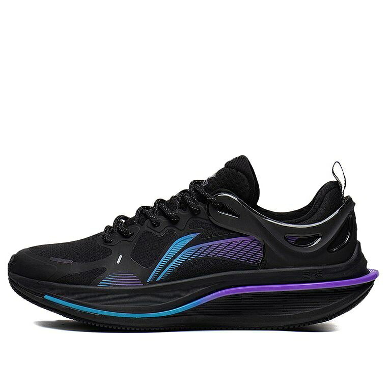 リーニン 青色 ブルー 黒色 ブラック 紫 パープル 2.0 \'BLACK PURPLE\' スニーカー メンズ LI-NING WUSHI 5S BLUE ARSS045-1 / BLACK BLUE PURPLE
