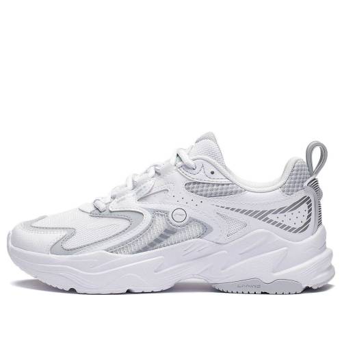 リーニン 白いこと 白いこと 薄墨色 薄墨色 \u0027WHITE GREY\u0027 スニーカー レディース LI-NING (WMNS) METEOR ARXT010-2 / WHITE GREY
