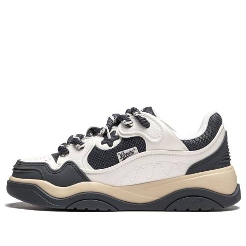 リーニン 黒色 ブラック 白色 ホワイト ベージュ 2.0 'BLACK WHITE' スニーカー メンズ LI-NING JOURNEY AGCU091-1 / BLACK WHITE BEIGE|スニケス