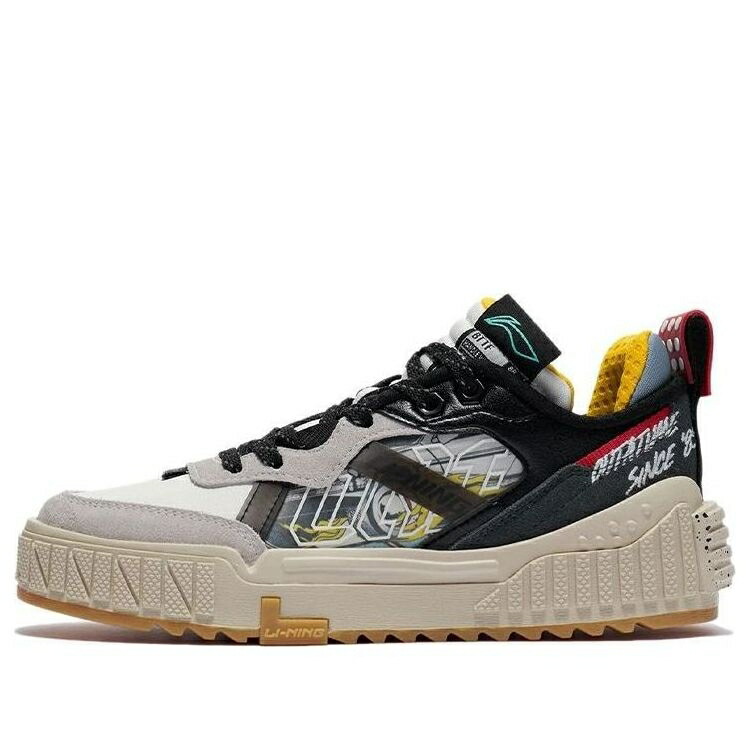 リーニン MULTICOLOR スニーカー レディース LI-NING (WMNS) X BACK TO FUTURE 001 UNBLOCK MULTI-COLOR AGCR370-1 / MULTI COLOR