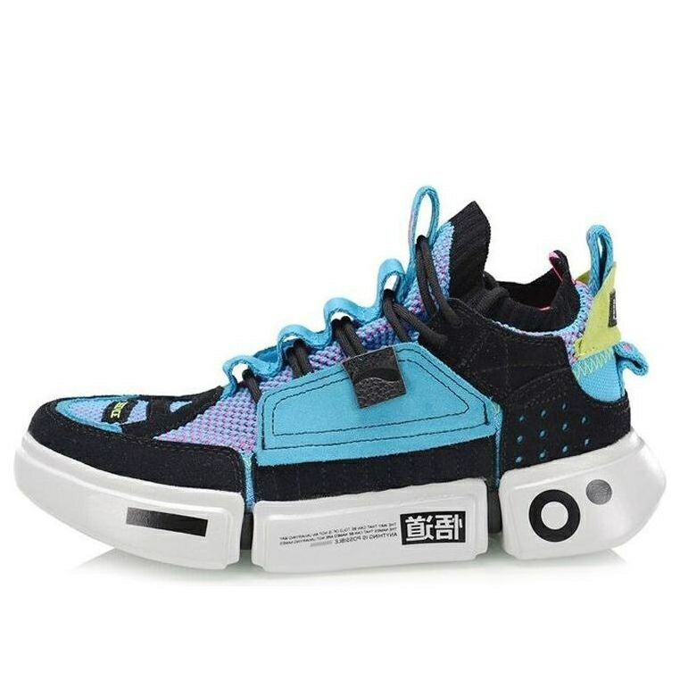 リーニン エース 青色 ブルー 'BLACK PINK' スニーカー レディース LI-NING (WMNS) ESSENCE 2 ACE BLUE AGBN062-14 / BLACKBLUEPINK