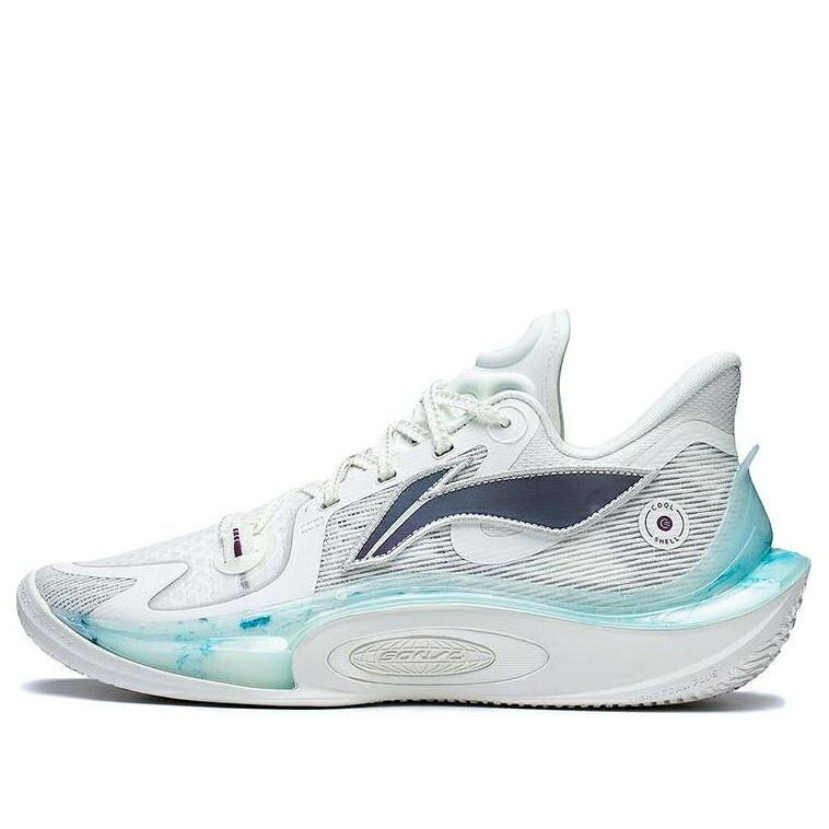 リーニン 白いこと 白いこと 青み 青色 \u0027CLOUD BLUE\u0027 スニーカー メンズ LI-NING SONIC 11 WHITE ABAT021-2 / CLOUD WHITE LIGHT BLUE