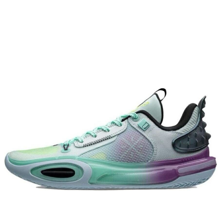 リーニン ウェイド シティ 白色 ホワイト 紫 パープル 緑 グリーン 'ICE BLOOD' スニーカー メンズ LI-NING WADE ALL CITY 11 ABAT005-3 / WHITE PURPLE GREEN