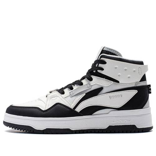リーニン 御機嫌 黒いこと 黒いこと 白いこと 白いこと 2.0 \u0027BLACK WHITE\u0027 スニーカー レディース LI-NING (WMNS) SAN YUAN HIGH AGCT346-1 / BLACK WHITE