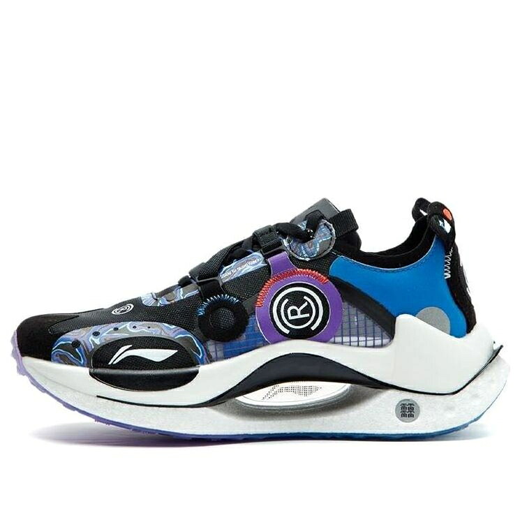 リーニン 黒色 ブラック 青色 ブルー 紫 パープル 'BLUE PURPLE' スニーカー レディース LI-NING (WMNS) CRC BLACK ARHR102-1 / BLUE BLACK PURPLE 85,305円