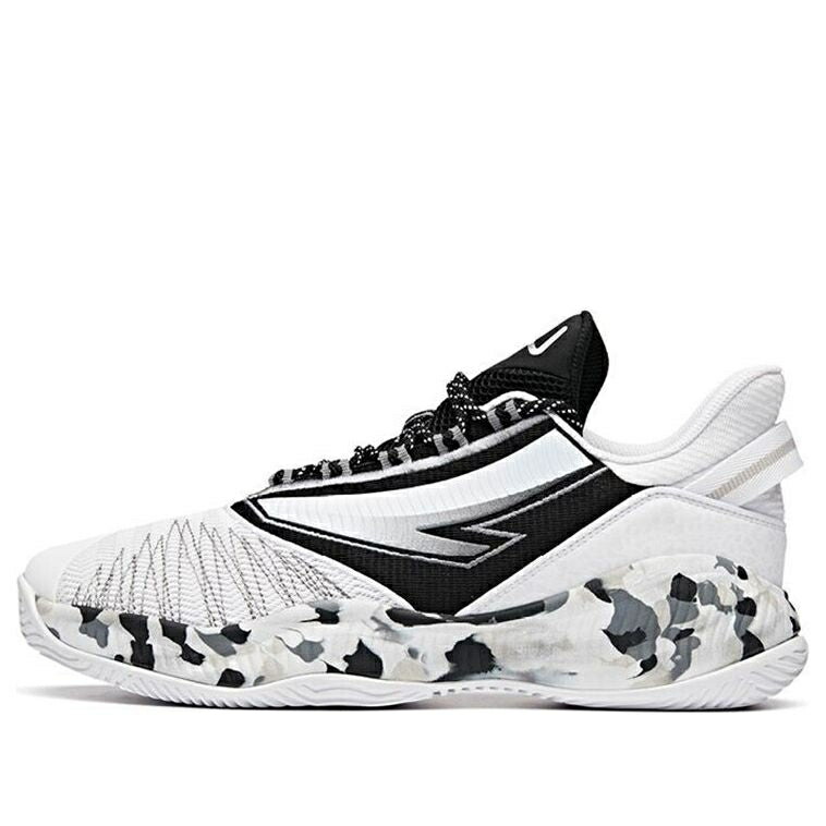 篭球 続きもの 白いこと 白いこと 黒いこと 黒いこと \u0027WHITE BLACK\u0027 スニーカー メンズ ANTA BASKETBALL SERIES SNEAKERS 112031606-2 / WHITE BLACK