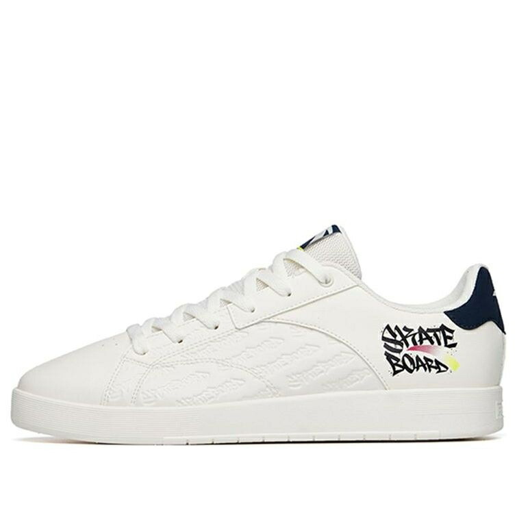 シリーズ 白色 ホワイト 黒色 ブラック 'WHITE BLACK' スニーカー メンズ ANTA LIFE SERIES SNEAKERS 112228061-4 / WHITE BLACK｜スニケス