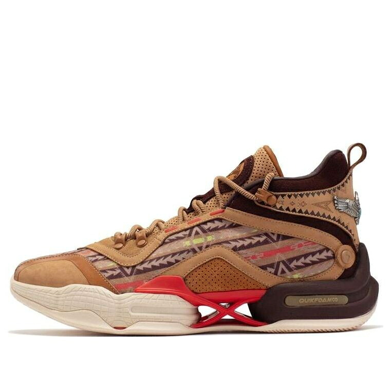 茶色 ブラウン 白色 ホワイト 'DARK BROWN' スニーカー メンズ 361 DEGREES 361 DEGREES AG2X AARON GORDON 672241115-1 / BROWN WHITE
