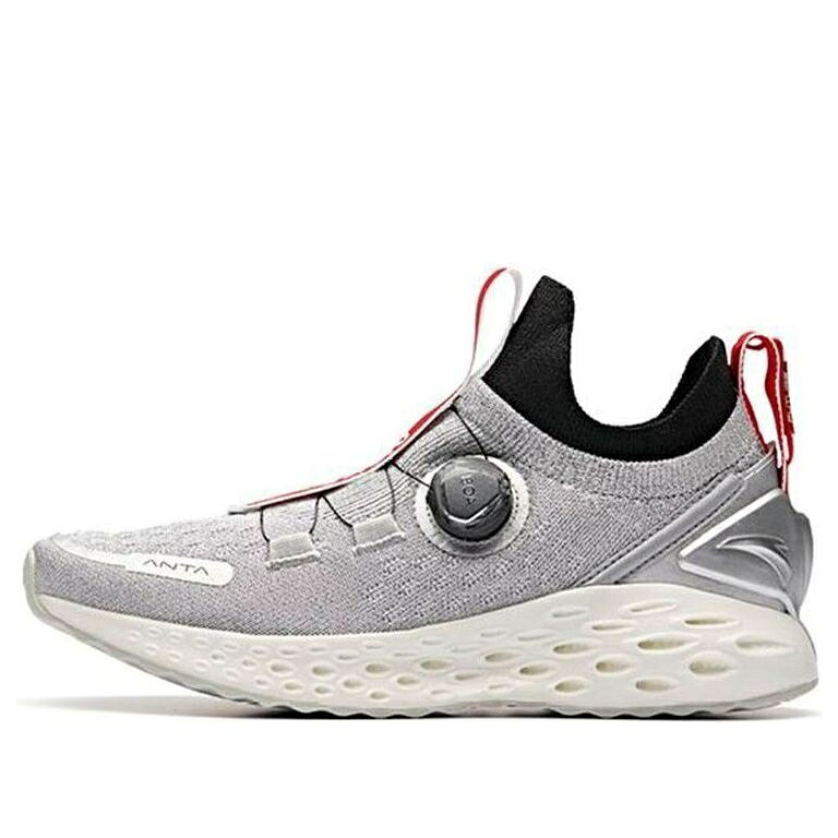 灰色 グレー 'WORMHOLE SILVER' スニーカー レディース ANTA (WMNS) X NASA FLASHFOAM LOW TECHNOLOGY - GREY 12915580-1 /|スニケス