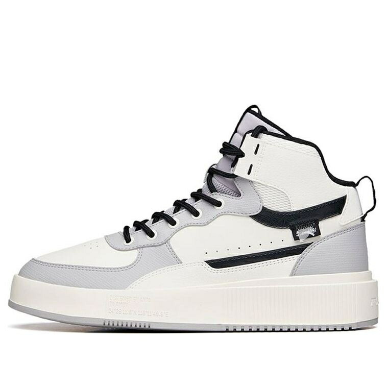 続きもの 白いこと 白いこと 薄墨色 薄墨色 \u0027WHITE GREY\u0027 スニーカー メンズ ANTA SKATEBOARDING SERIES SNEAKERS 912238011-2 / WHITE GREY