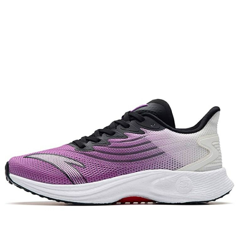 黒色 ブラック 紫 パープル 白色 ホワイト 2.0 PURPLE WHITE スニーカー レディース ANTA (WMNS) MACH BLACK 122235583-2 / PURPLE BLACK WHITE