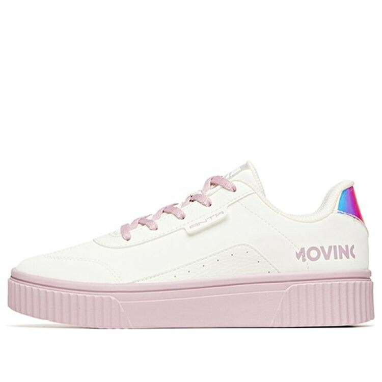 シリーズ 白色 ホワイト ピンク 青色 ブルー WHITE PINK スニーカー レディース ANTA (WMNS) LLIFE SERIES SNEAKERS 922038023-2 / WHITE PINK BLUE