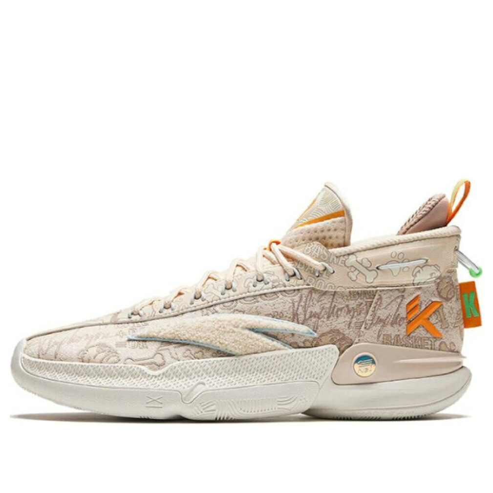 ベージュ 白いこと 白いこと \u0027ROCCO\u0027 スニーカー メンズ ANTA KT9 KLAY THOMPSON 112411101-8 / BEIGE WHITE