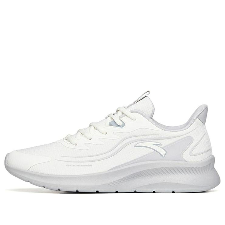 つづき物 白いこと 白いこと 薄墨色 薄墨色 \u0027WHITE GREY\u0027 スニーカー メンズ ANTA RUNNING SERIES SNEAKERS 912235581-2 / WHITE GREY メンズ靴-スニーカー-靴
