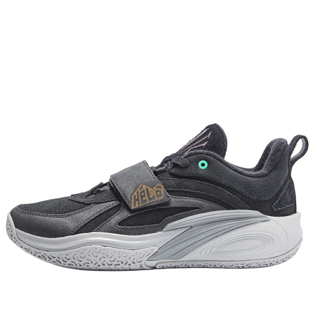 黒色 ブラック 灰色 グレー BLACK ROCK スニーカー メンズ ANTA KAI 1 1124D1113-3 / BLACK GREY