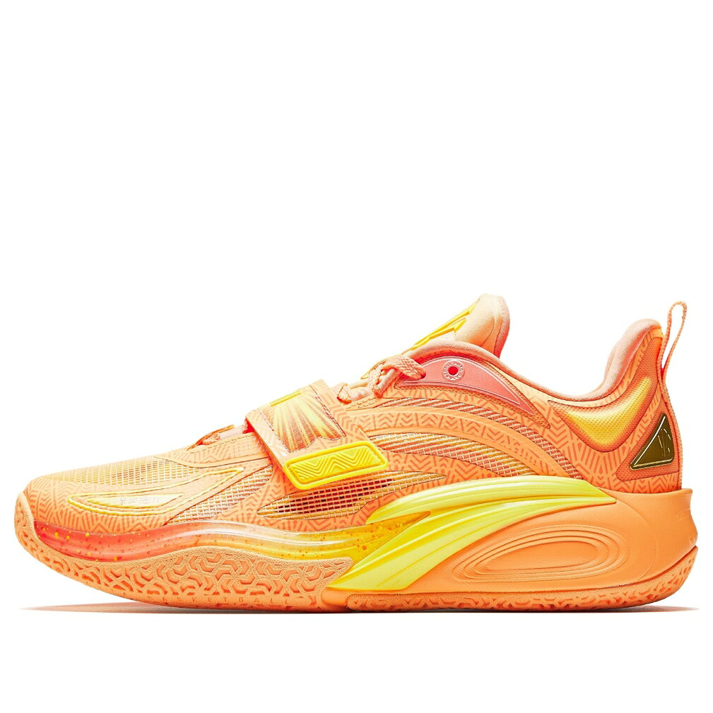 橙 オレンジ色 黄味がかった 黄色 \u0027DAZZLING SUN\u0027 スニーカー メンズ ANTA KAI 1 112521113S-2 / ORANGE YELLOW