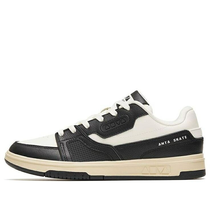 ライフスタイル 黒色 ブラック 白色 ホワイト BLACK WHITE スニーカー レディース ANTA (WMNS) LIFESTYLE LOW 122248026-1 / BLACK WHITE