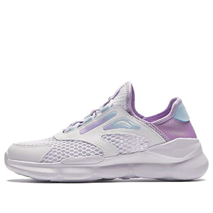 シリーズ 白色 ホワイト 紫 パープル ピンク 青色 ブルー 'WHITE PURPLE' ジュニア キッズ ANTA (GS) RUNNING SERIES SNEAKERS A322428821-3 / WHITE PURPLE PINK BLUE ベビー マタニティ スニーカー