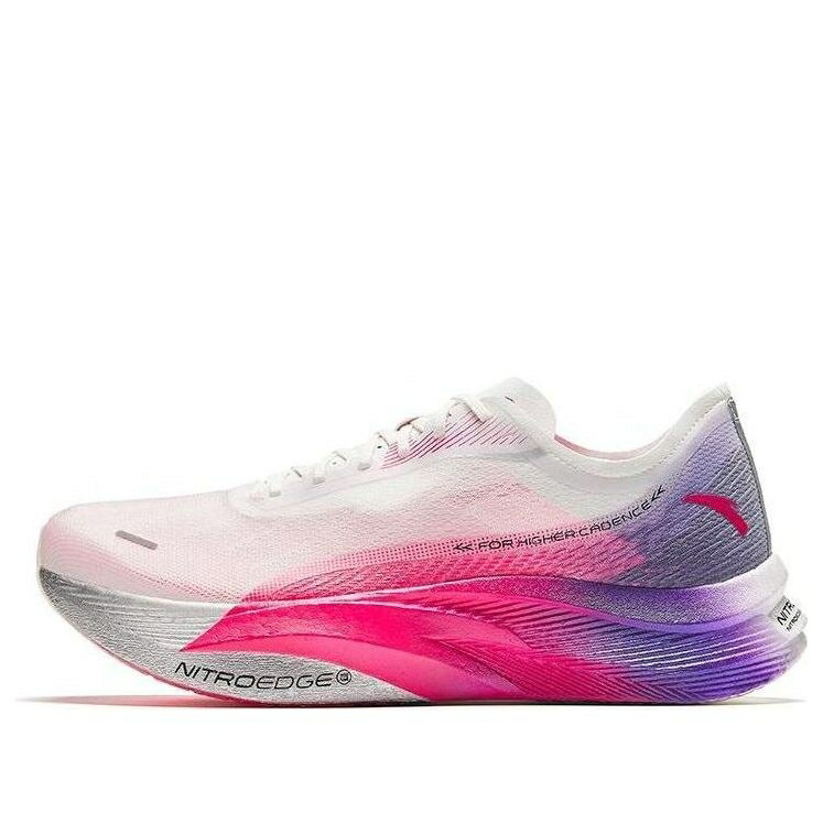 白いこと 白いこと サクラ色 紫 パープル \u0027NIRVANA\u0027 スニーカー メンズ ANTA C202 5 GT 112355560-1 / WHITE PINK PURPLE