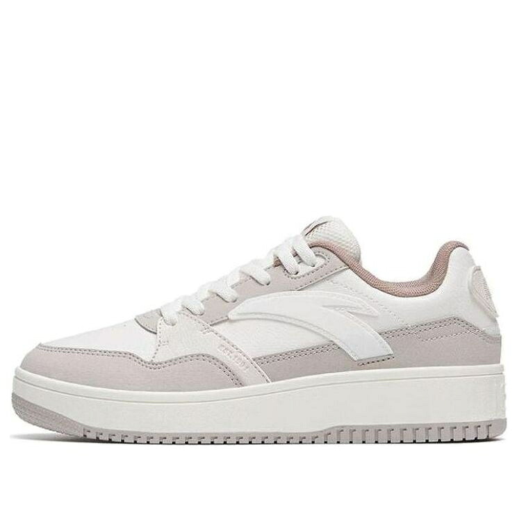 白いこと 白いこと \u0027WHITE MAUVE\u0027 スニーカー レディース ANTA (WMNS) 982GZ LIGHT 122318063-3 / WHITE LIGHT MAUVE