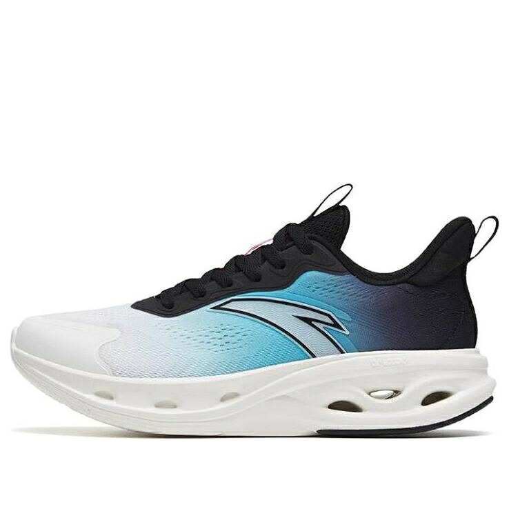 エナジー 黒色 ブラック 白色 ホワイト 青色 ブルー 'WHITE BLUE' スニーカー メンズ ANTA ENERGY RING LOW BLACK 112315575-4 / WHITE BLACK BLUE