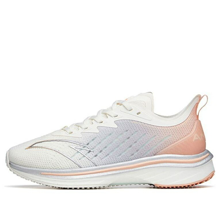 灰色 グレー 白色 ホワイト 橙 オレンジ 1.0 'WHITE ORANGE' スニーカー レディース ANTA (WMNS) MACH GREY 122215566-4 / WHITE GREY ORANGE