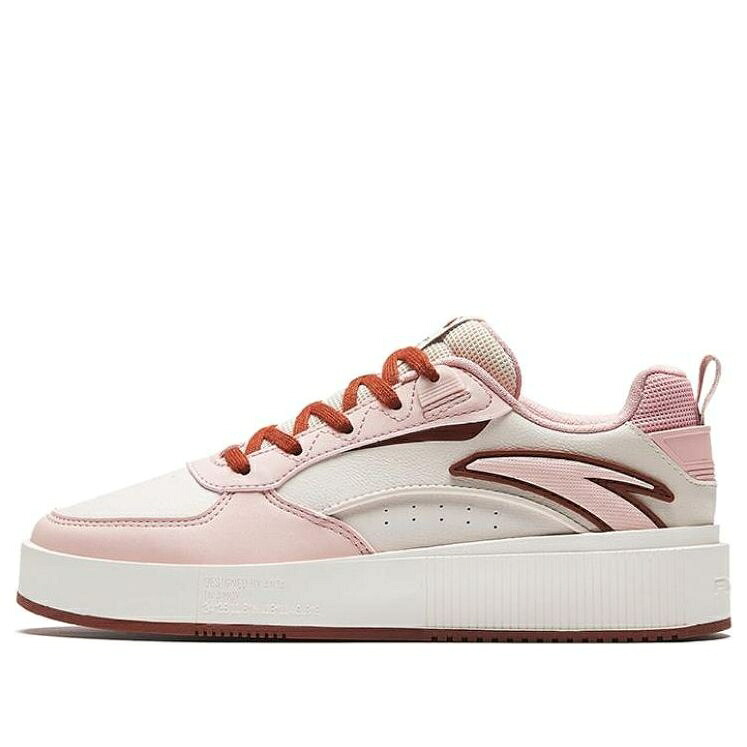 白いこと 白いこと サクラ色 \u0027WHITE PINK\u0027 スニーカー レディース ANTA (WMNS) MILK LID 2 922348080-4 / WHITE PINK