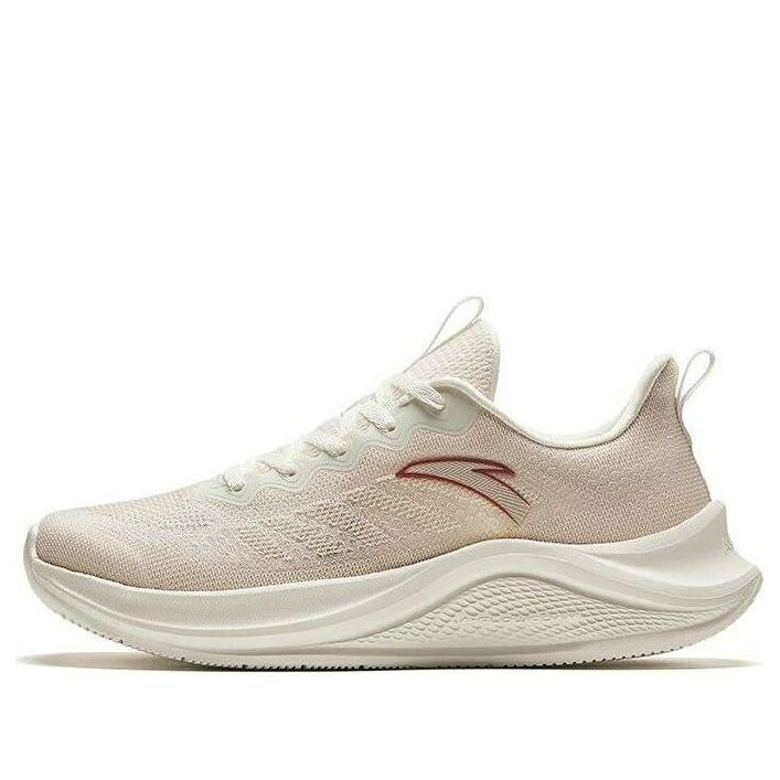 コレクション ベージュ 茶色 ブラウン 白色 ホワイト BEIGE BROWN スニーカー レディース ANTA (WMNS) STROLL COLLECTION 922425509-3 / BEIGE BROWN WHITE