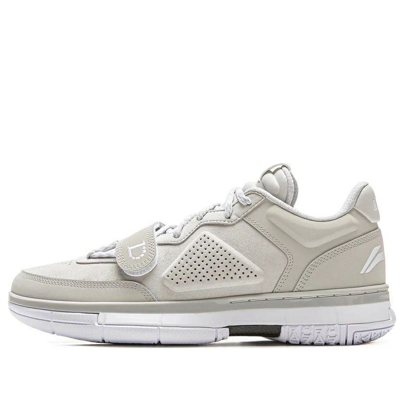 リーニン ウェイド 灰色 グレー 白色 ホワイト 'DLO' スニーカー メンズ LI-NING WAY OF WADE 1 LOW ABAU099-4 / GREY WHITE
