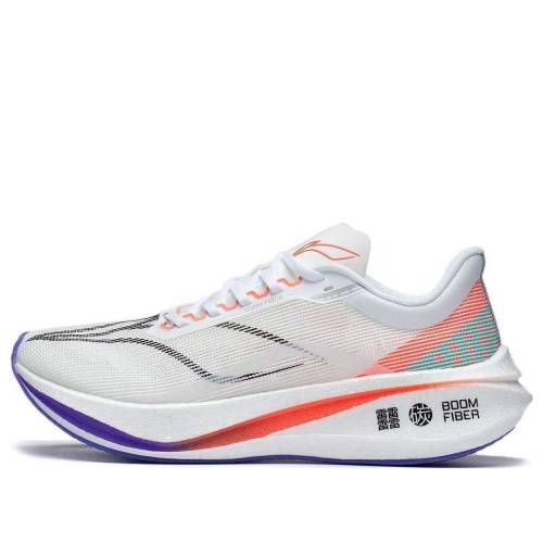 リーニン 紫 パープル 白いこと 白いこと 赤 赤いこと \u0027WHITE RED\u0027 スニーカー レディース LI-NING (WMNS) FEIDIAN 3 CHALLENGER PURPLE ARMT038-4 / WHITE PURPLE RED