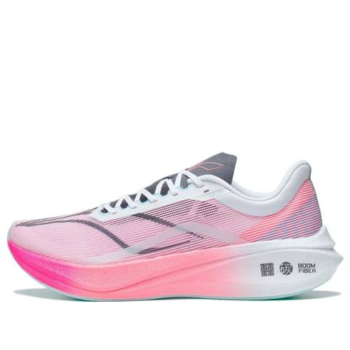 リーニン サクラ色 白いこと 白いこと \u0027SAKURA\u0027 スニーカー メンズ LI-NING FEIDIAN 3 CHALLENGER ARMT037-8 / PINK WHITE