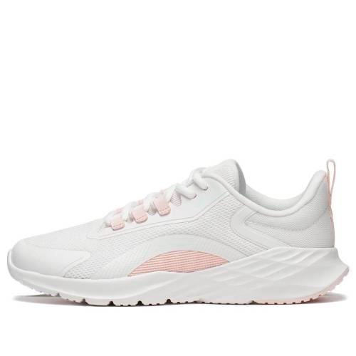 リーニン 白色 ホワイト ピンク 'WHITE PINK' スニーカー レディース LI-NING (WMNS) RAISE THE WIND ARST018-1 / WHITE PINK