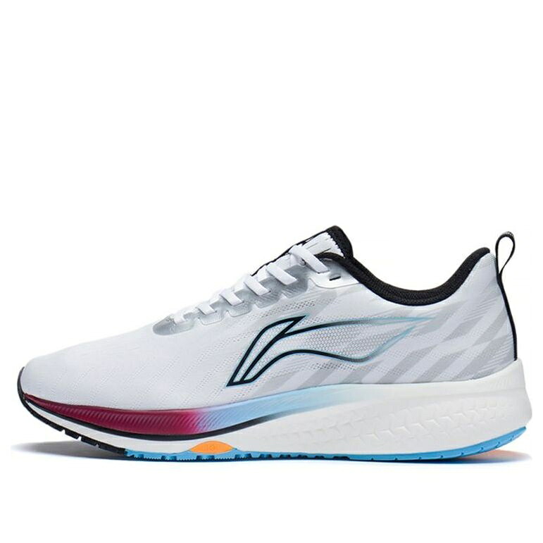 リーニン 白いこと 白いこと 薄墨色 薄墨色 紫 パープル 青み 青色 \u0027WHITE GREY\u0027 スニーカー メンズ LI-NING DARK HORSE 5 ARMS009-8 / WHITE GREY PURPLE BLUE