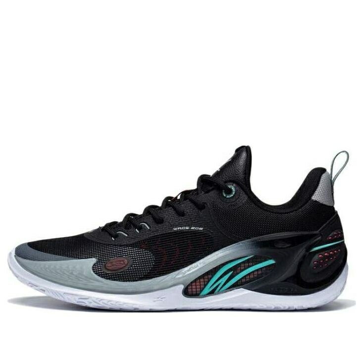 リーニン ウェイド 黒色 ブラック 灰色 グレー 'DARK FLOW' スニーカー メンズ LI-NING WADE 808 III ABPT043-15 / BLACK GREY TEAL