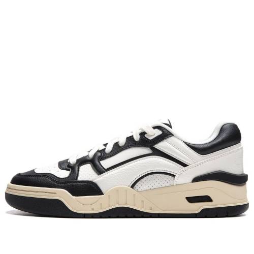 リーニン 白いこと 白いこと 黒いこと 黒いこと ベージュ 2.0 \u0027BLACK WHITE\u0027 スニーカー メンズ LI-NING MOON WHITE AGCU275-3 / BLACK WHITE BEIGE